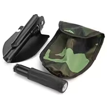 Foldable Shovel with Compass Multi Purpose